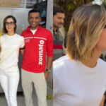 Grecia Munoz celebrates Holi with husband Deepinder Goyal at Blinkit store. Video | Trending